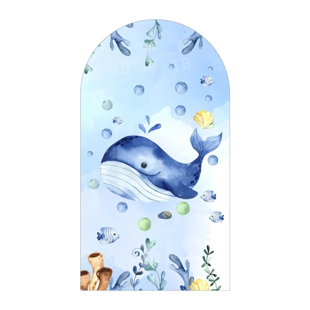 Painel lateral veste-fácil romano Fundo do mar