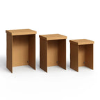 Trio de Mesa Dobrável Moderna