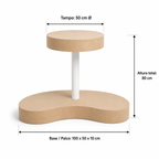 Mesa Única Suspensa em MDF