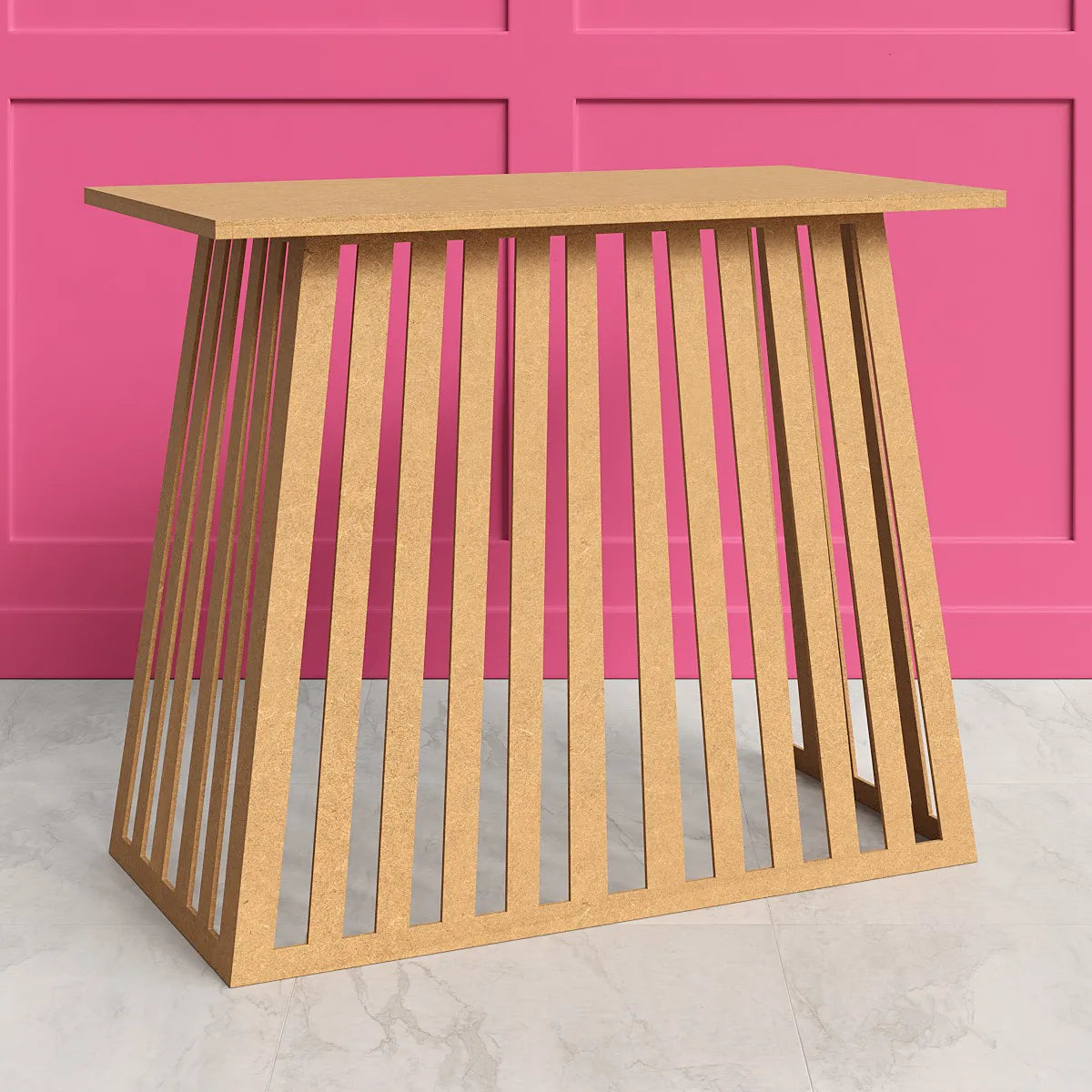 Mesa Triângulo Ripada