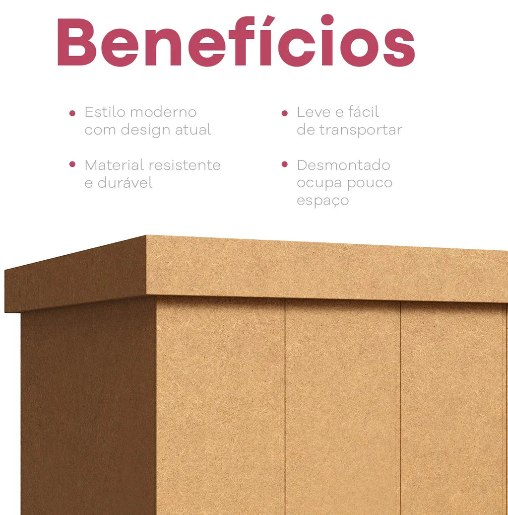 Trio de mesa ripada