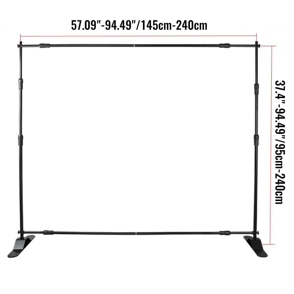 Estrutura arco quadrado Ajustável para Banner e Backdrop