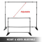 Estrutura arco quadrado Ajustável para Banner e Backdrop