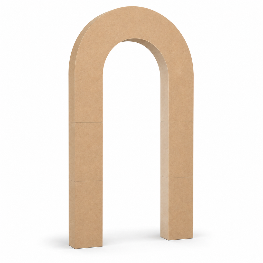 Arco 3D em MDF Desmontável