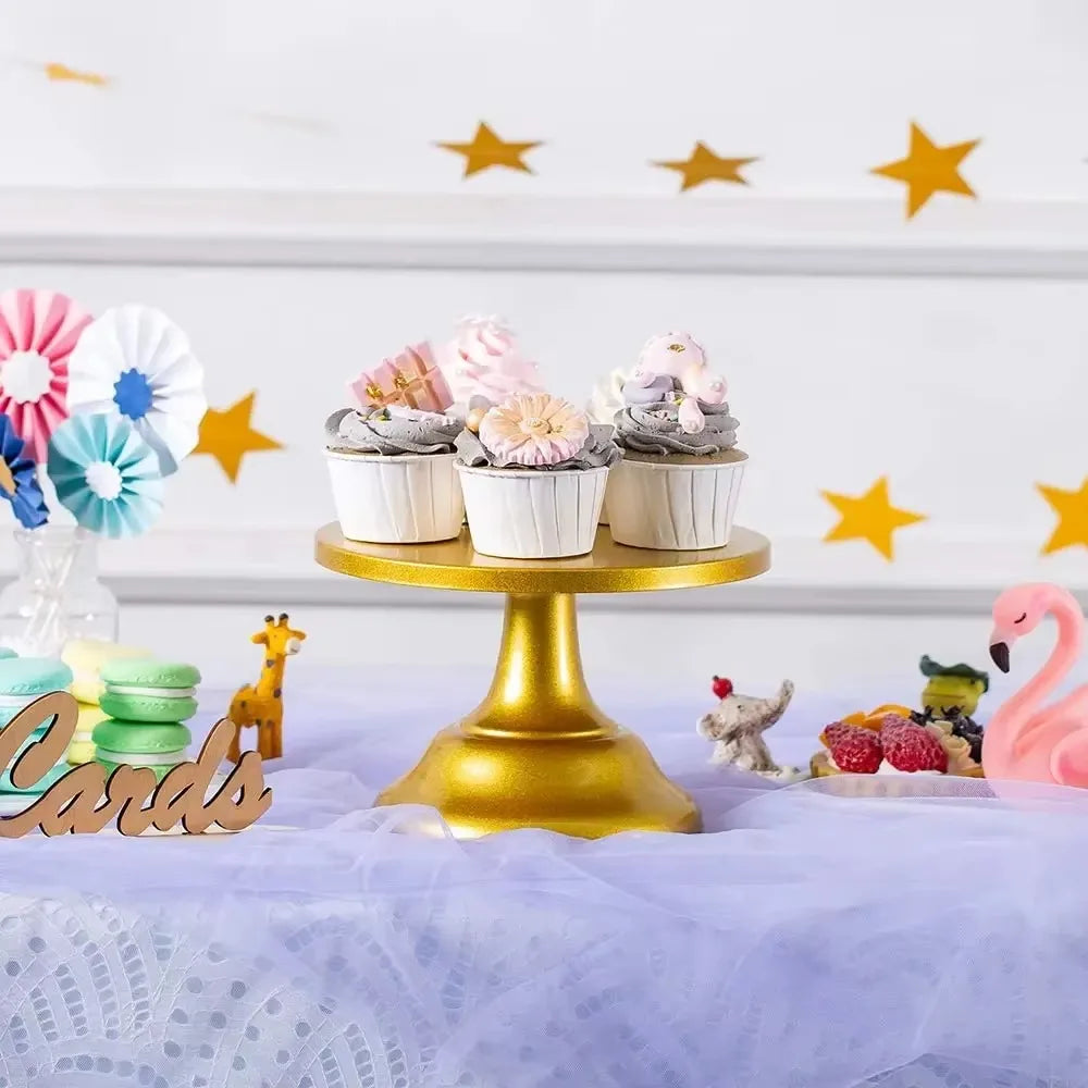 Wrought Iron Cake Stand Home Party Dessert Display Stand Wedding Decoration Birthday Cake Tray Afternoon Tea Fruit Dessert Tray