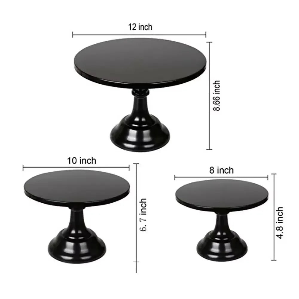 Wrought Iron Cake Stand Home Party Dessert Display Stand Wedding Decoration Birthday Cake Tray Afternoon Tea Fruit Dessert Tray