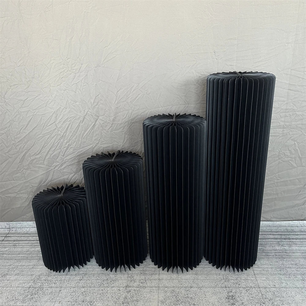 Mesa Cilíndrica de Papel Dobrável (P,M,G)