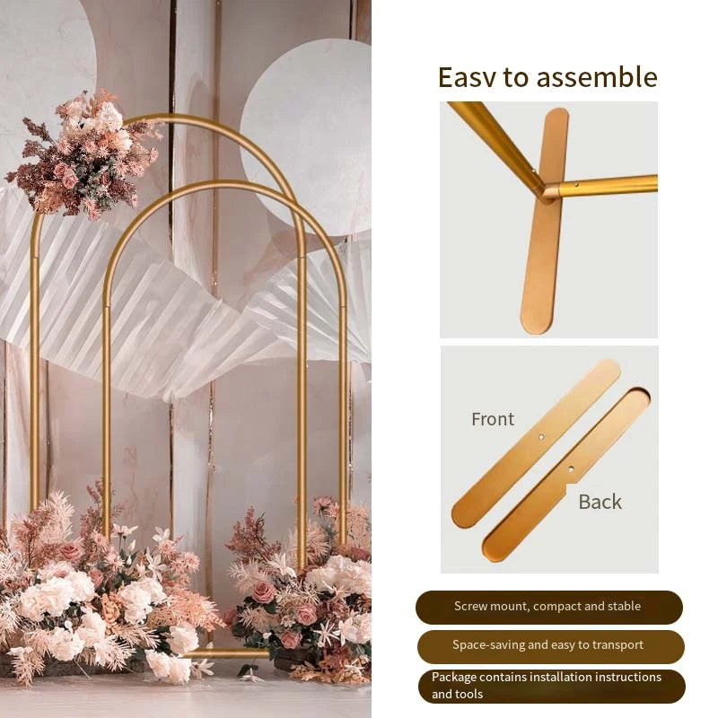 Arco Romano desmontável para Eventos - 200x100cm