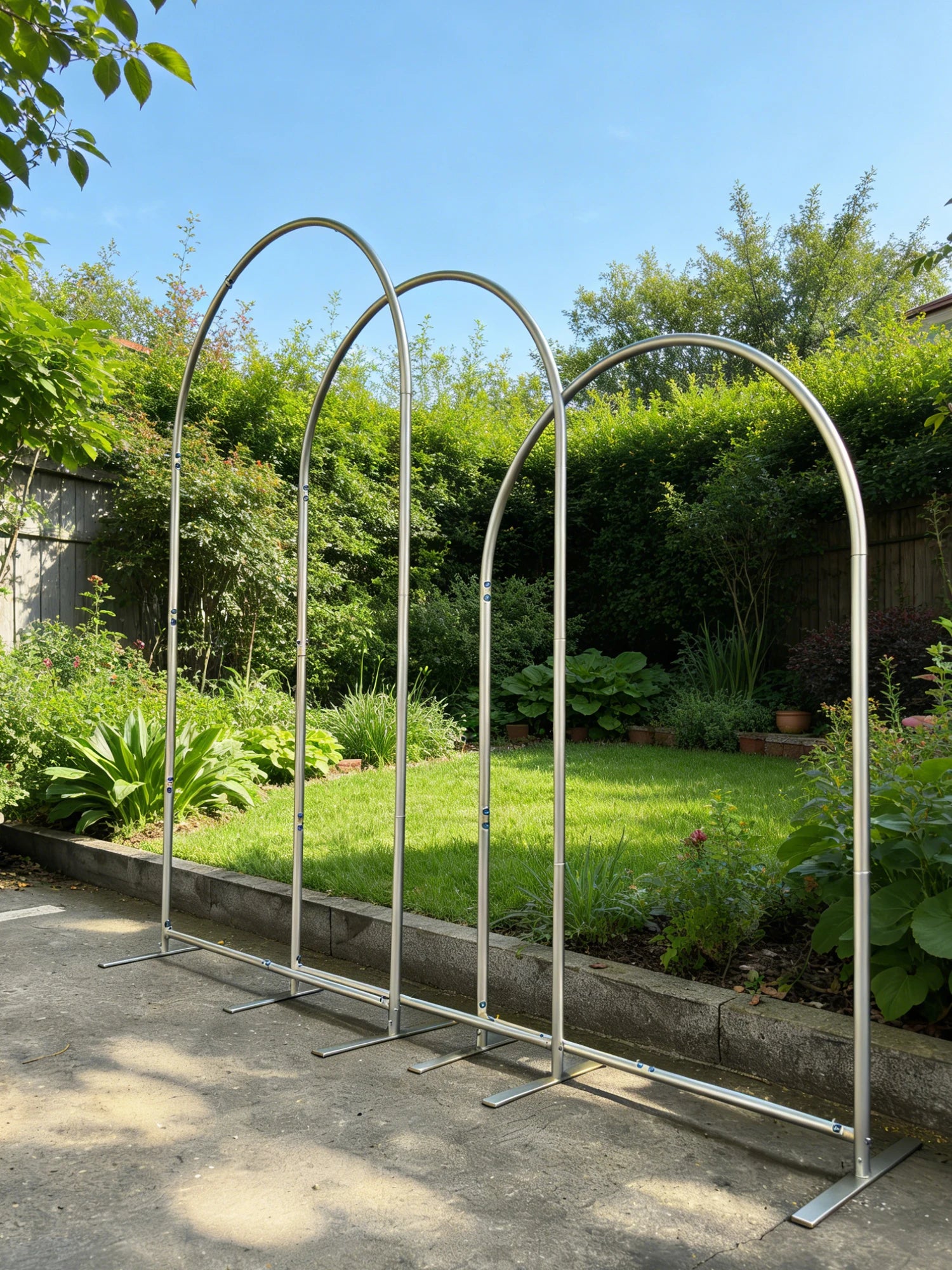 Aluminum Arch Backdrop Stand Arche  metal For Wedding Decoration Arch Wedding Backdrop