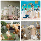 Arco romano dourado para casamento - 3pcs