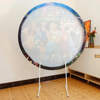Painel Arco Redondo de Ferro 150cm para Decoração de Festas