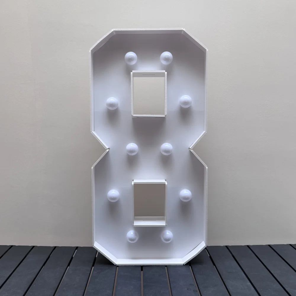 Numeral em led de 73cm