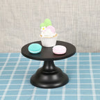Trio de Suportes Metálicos para Bolos e Doces 20/25/30cm