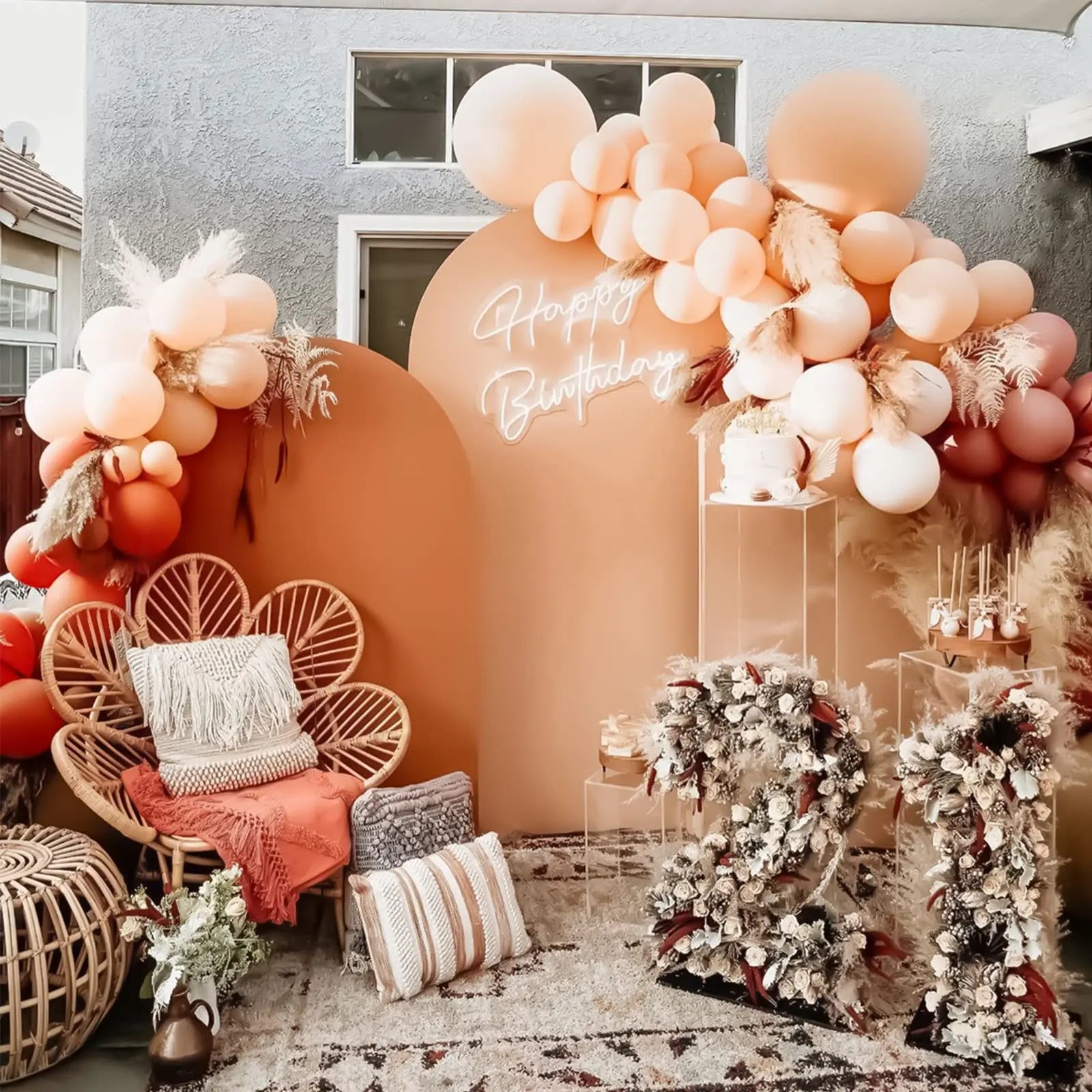 Hochzeitsbogen-Hintergrundständer 3er-Set Gold Metallbogen-Hintergrundständer für Hochzeitszeremonie Babyparty Geburtstag