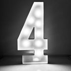 Numeral em led de 73cm