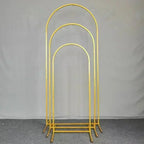 Arco romano dourado para casamento - 3pcs