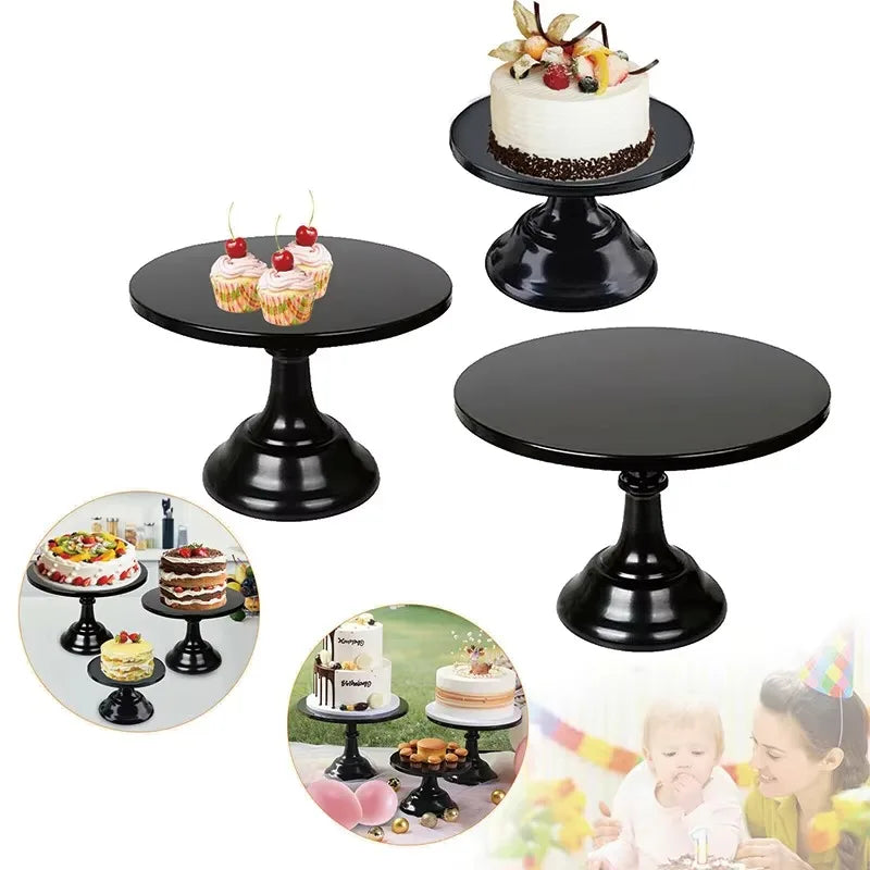 Wrought Iron Cake Stand Home Party Dessert Display Stand Wedding Decoration Birthday Cake Tray Afternoon Tea Fruit Dessert Tray