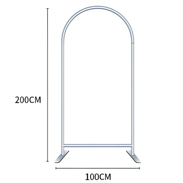 Aluminum Arch Backdrop Stand Arche  metal For Wedding Decoration Arch Wedding Backdrop