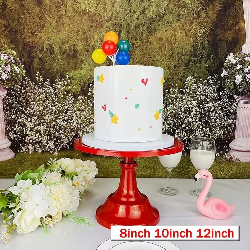 Wrought Iron Cake Stand Home Party Dessert Display Stand Wedding Decoration Birthday Cake Tray Afternoon Tea Fruit Dessert Tray