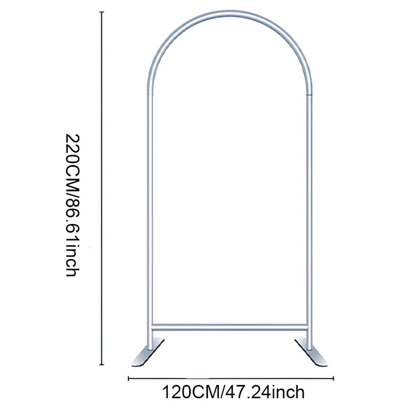 Arco Romano desmontável para Eventos - 220X120cm