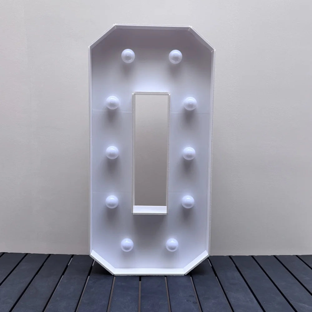 Numeral em led de 73cm