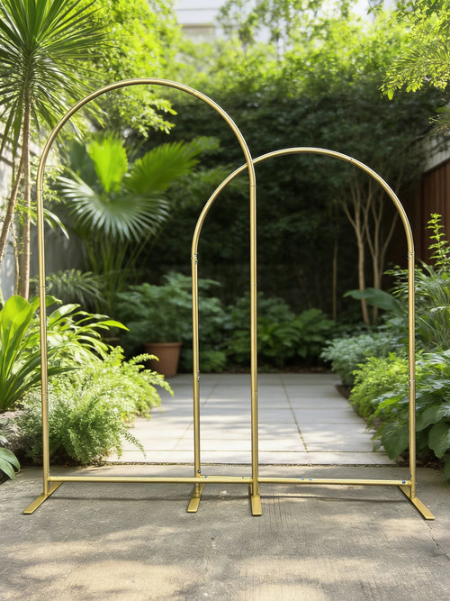 Aluminum Arch Backdrop Stand Arche  metal For Wedding Decoration Arch Wedding Backdrop