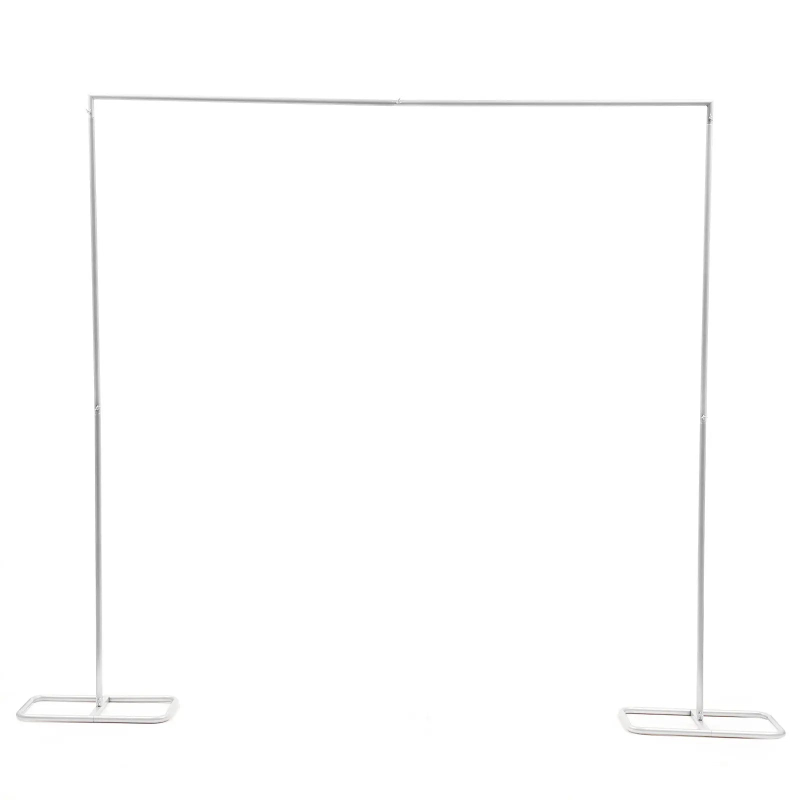 200*210cm Wedding Flower Stand, Metal Wedding Flower Stand, Backdrop Stand for Parties and Events