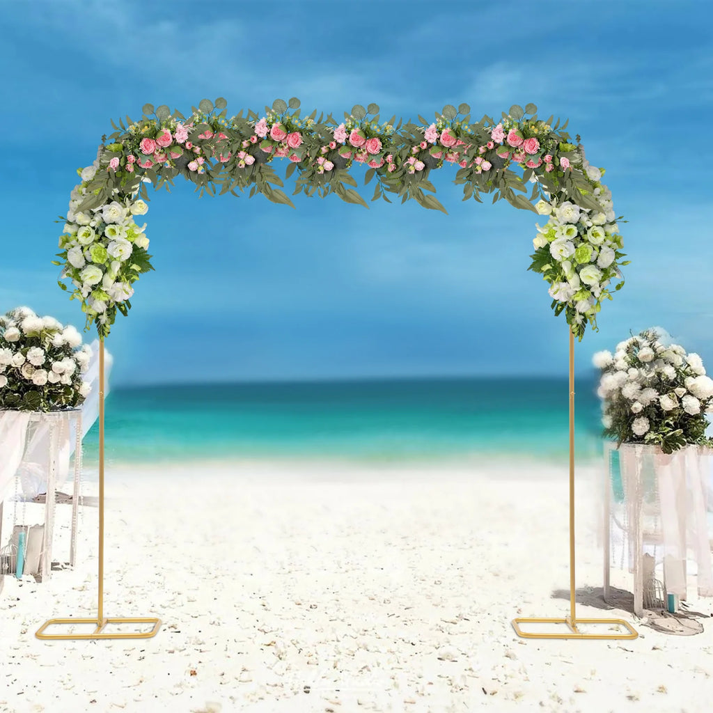 Arco quadrado para casamentos e festas 2x2