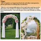 Arco Branco Elegance 260cm para Eventos