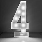 Numeral em led de 73cm