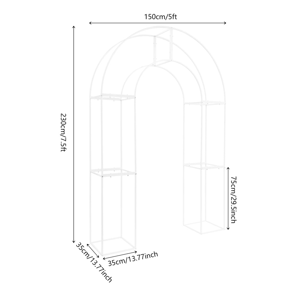 Conjunto de 2 Arcos Elegance para Eventos