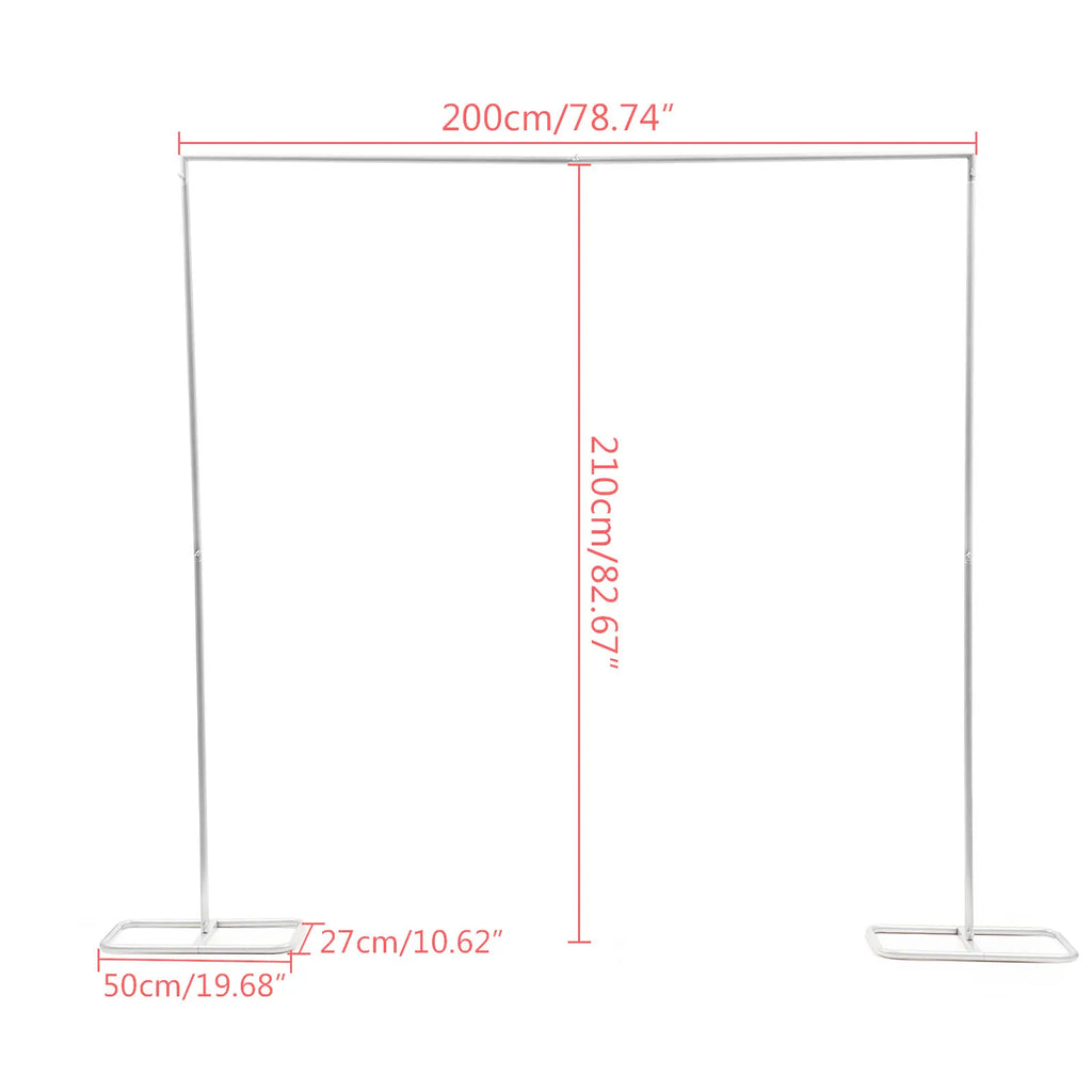 Arco quadrado para casamentos e festas 2x2