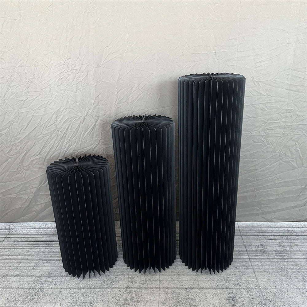 Mesa Cilíndrica de Papel Dobrável (P,M,G)