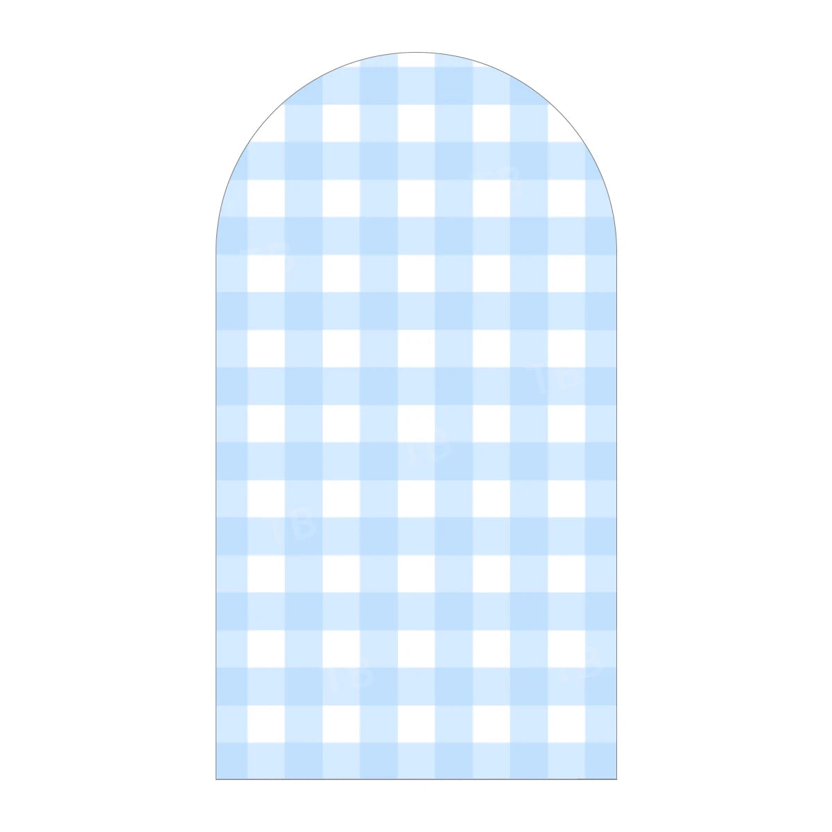 Painel Lateral Veste-Fácil Xadrez Azul