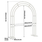 Arco Branco Elegance 260cm para Eventos