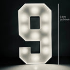 Numeral em led de 73cm