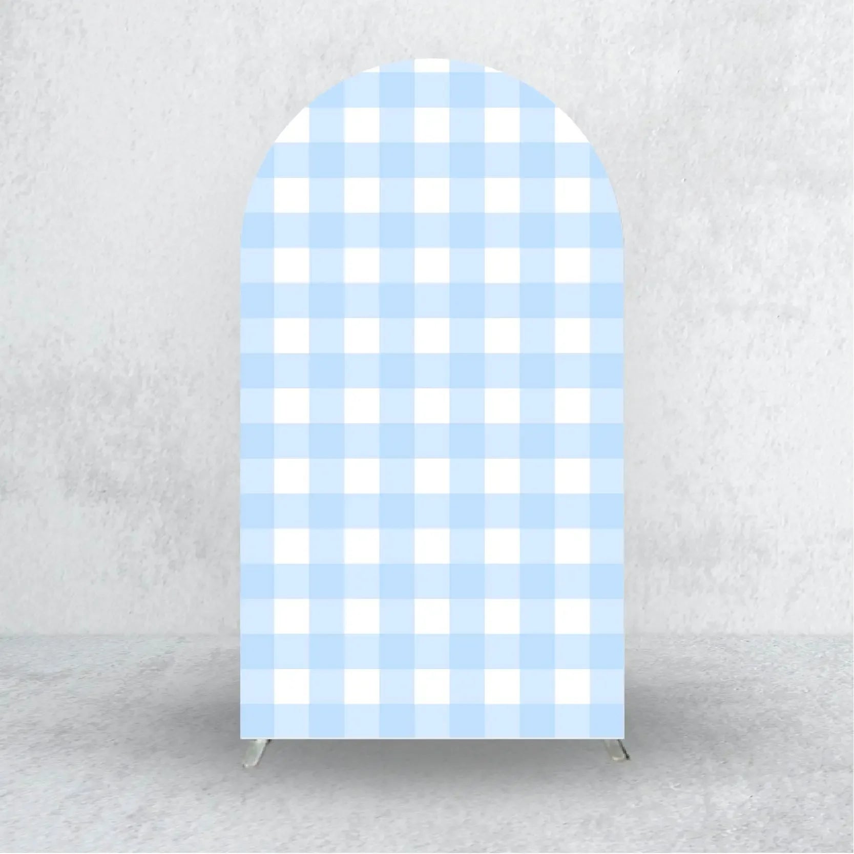 Painel Lateral Veste-Fácil Xadrez Azul