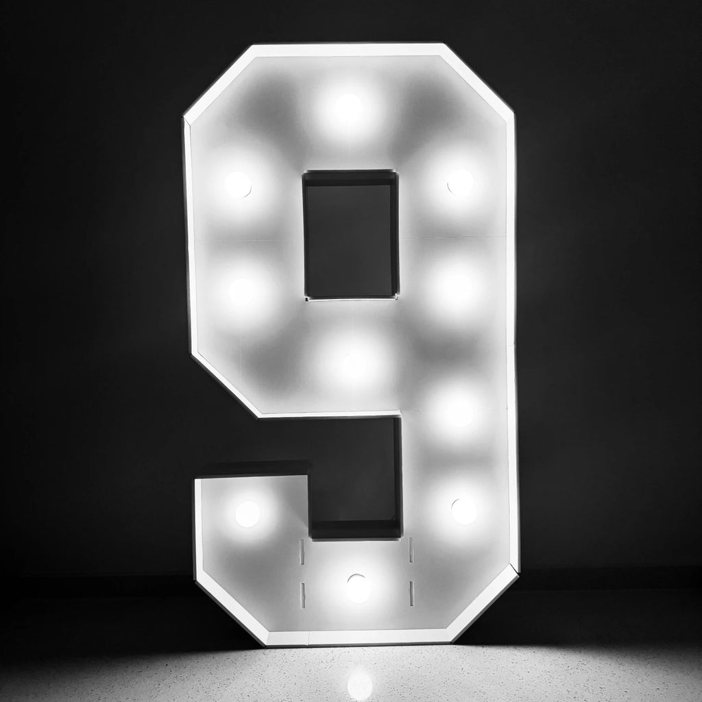 Numeral em led de 73cm