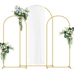 Arco romano dourado para casamento - 3pcs